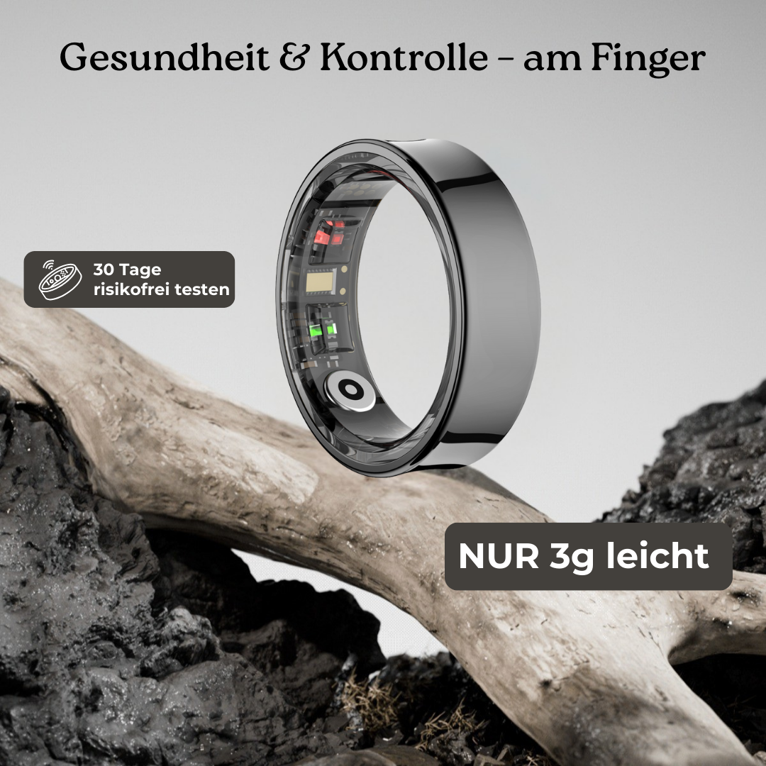 VITARO Ring | Schlaf, Puls & Fitness am Finger